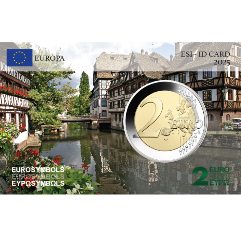 UNESCO 2025-Collection complète- Les 4 cartes :Versailles, Strasbourg, Muraille de Chine, Acropole