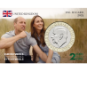 UK 2025-Collection complète- Les 2 cartes :Prince Charles et Camilla & Kate et William