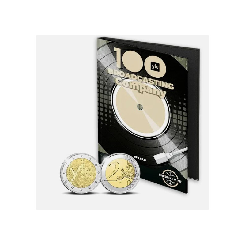 Finlande 2026 - 2 euro commémorative -  Radiodiffusion-BE