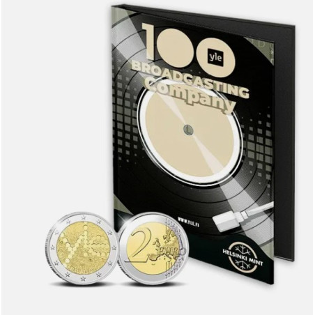 Finlande 2026 - 2 euro commémorative -  Radiodiffusion-BE