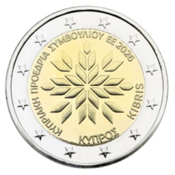 Chypre 2026 - 2 euro commémorative Présidence de l’Union européenne