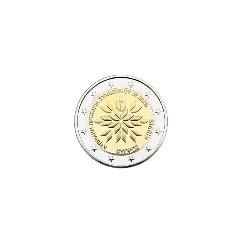 Chypre 2026 - 2 euro commémorative Présidence de l’Union européenne