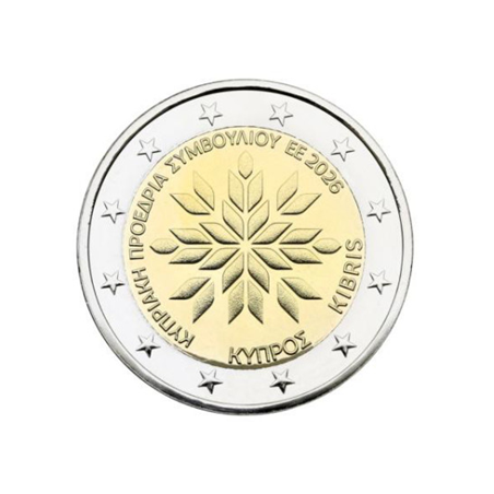 Chypre 2026 - 2 euro commémorative Présidence de l’Union européenne