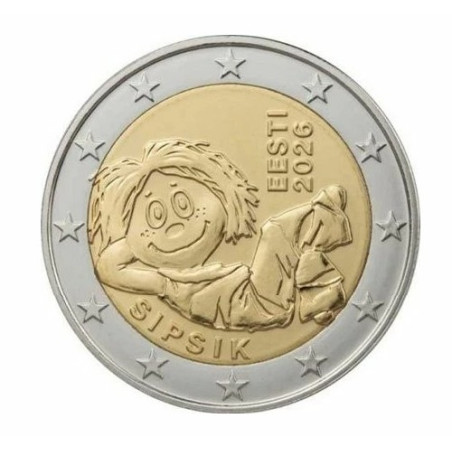 Estonie 2026 - 2 euro commémorative - Sipsik