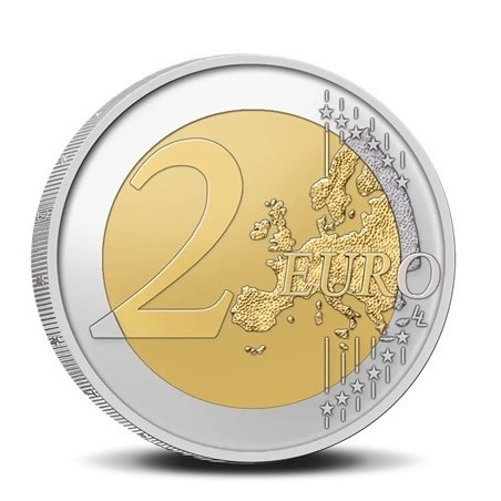 2 euros Belgique 2026 Coincard Version Train- 100 ans de la SNCB