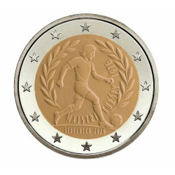 Slovaquie 2026- 2 euro commémorative « football »