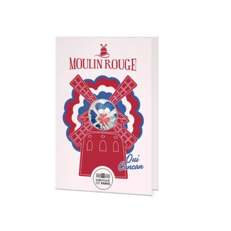 Monnaie de Paris 2026- MOULIN ROUGE - 10 Euro- Argent colorisée