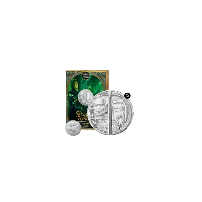 Monnaie de Paris 2026-Seigneur des Anneaux - VAGUE 1- La collection Complète 10- Argent vague 1