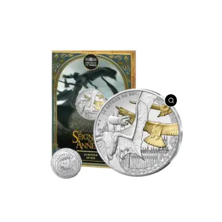 Monnaie de Paris 2026-Seigneur des Anneaux - VAGUE 1- La collection Complète 10- Argent vague 1