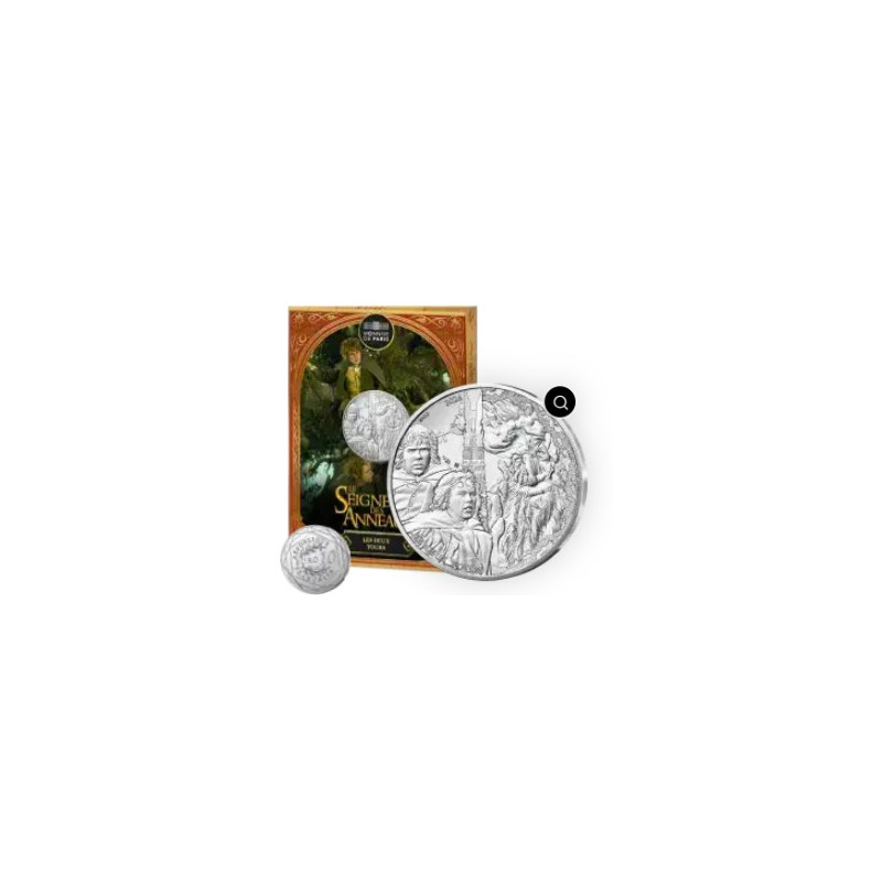 Monnaie de Paris 2026-Seigneur des Anneaux - VAGUE 1- La collection Complète 10- Argent vague 1
