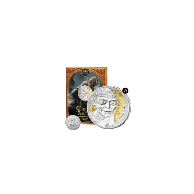 Monnaie de Paris 2026-Seigneur des Anneaux - VAGUE 1- La collection Complète 10- Argent vague 1