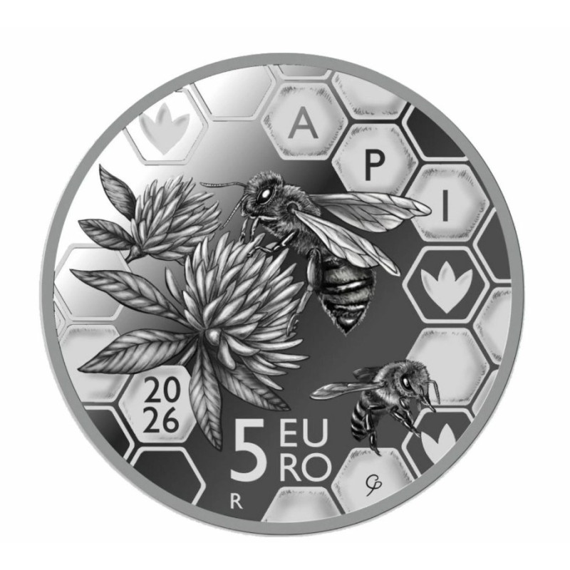 Saint Marin 2026- série complète-Les Abeilles-Coffret BU + 5€ abeille