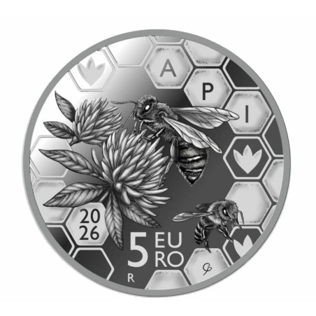 Saint Marin 2026- série complète-Les Abeilles-Coffret BU + 5€ abeille