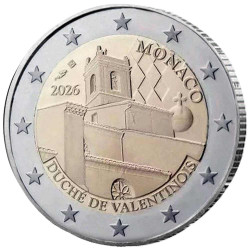 Monaco 2026– Duché de Valentinois BE