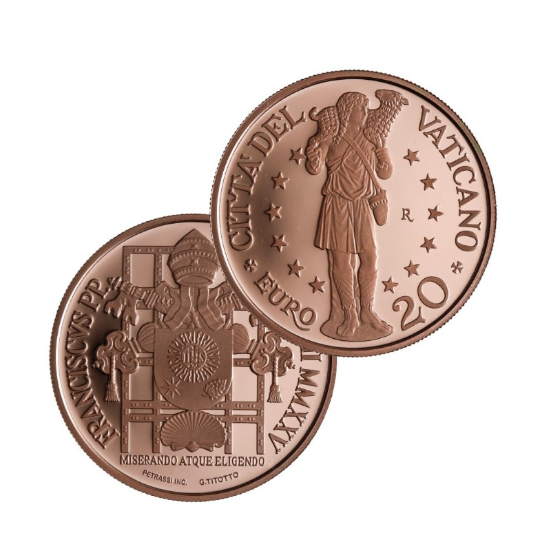 Vatican 2025 - 20 Euros Cuivre Vatican 2025 BE – Le Bon Pasteur