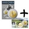 Andorre 2024  - 2 Euro commémorative BU "VTT" +carte commémorative GRATUITE