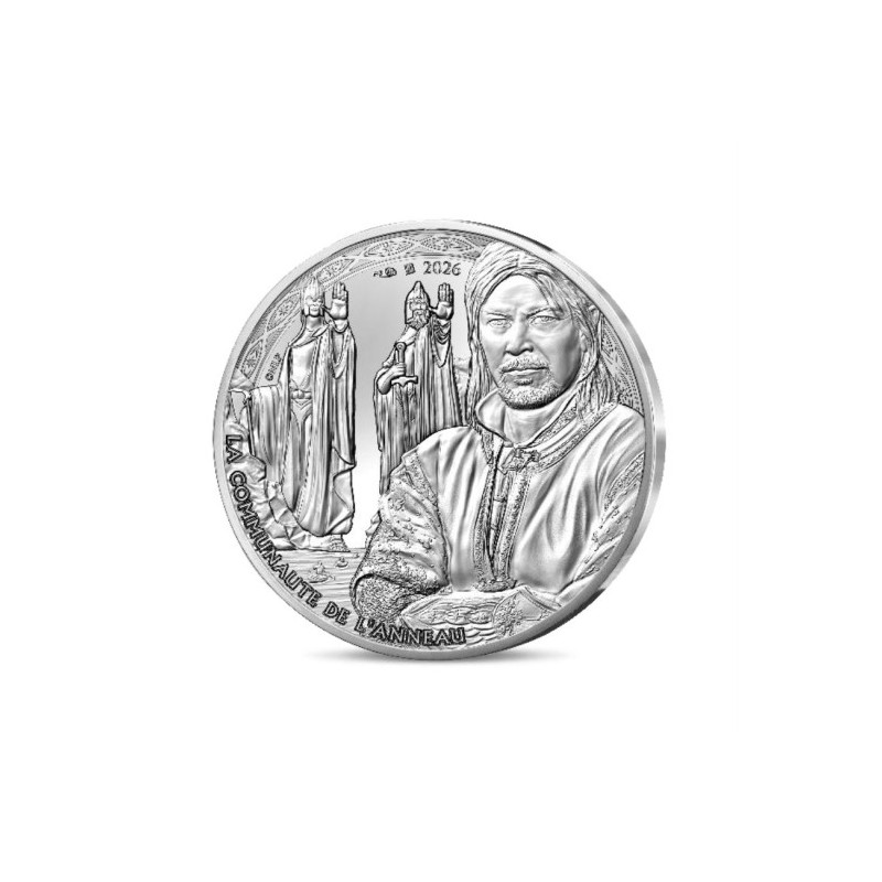 Monnaie de Paris 2026-Seigneur des Anneaux - VAGUE 2 - La collection Complète 10- Argent