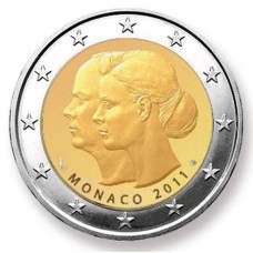 Monaco 2011 - 2 euro commémorative