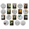 Monnaie de Paris 2026-Seigneur des Anneaux - VAGUE 2 - La collection Complète 10- Argent