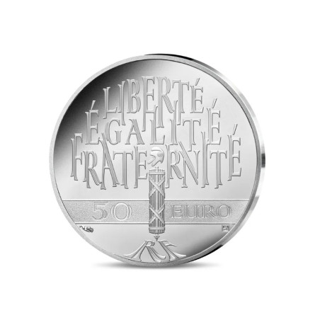 Monnaie de Paris 2026-Le Génie Français - Génie de la Liberté Monnaie de 50€ Argent - Qualité BE Millésime 2026