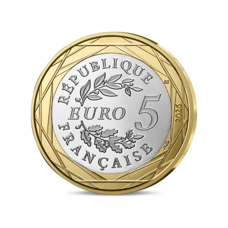 Monnaie de Paris 2026-Collection complète « Les Animaux du monde » – 6 monnaies de 5€ + boîte de rangement – Millésime 2026