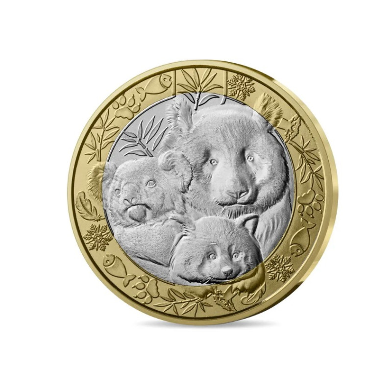 Monnaie de Paris 2026-Collection complète « Les Animaux du monde » – 6 monnaies de 5€ + boîte de rangement – Millésime 2026