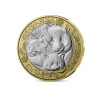 Monnaie de Paris 2026-Collection complète « Les Animaux du monde » – 6 monnaies de 5€ + boîte de rangement – Millésime 2026