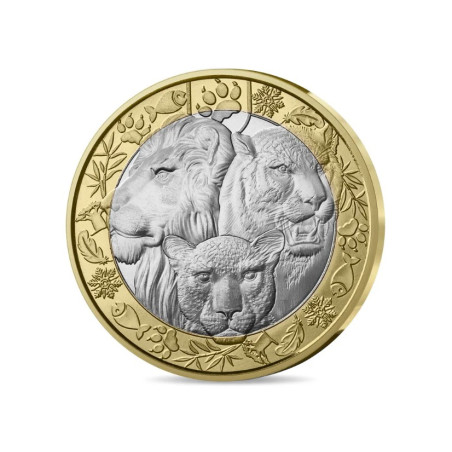 Monnaie de Paris 2026-Collection complète « Les Animaux du monde » – 6 monnaies de 5€ + boîte de rangement – Millésime 2026