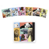Monnaie de Paris 2026-Collection complète « Les Animaux du monde » – 6 monnaies de 5€ + boîte de rangement – Millésime 2026