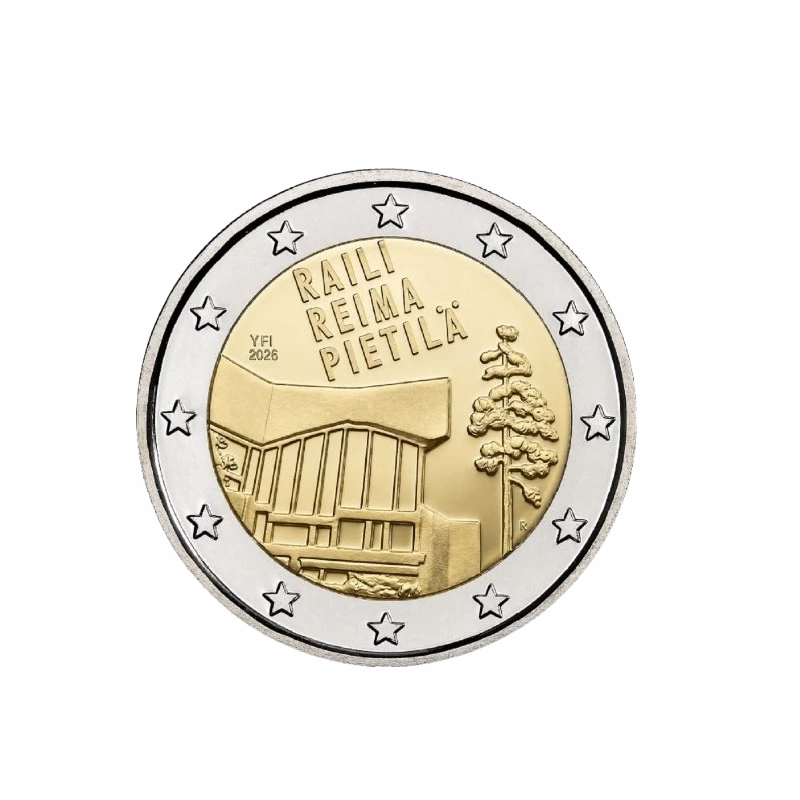 Finlande 2026 - 2 euro commémorative - Raili et Reima Pietilä