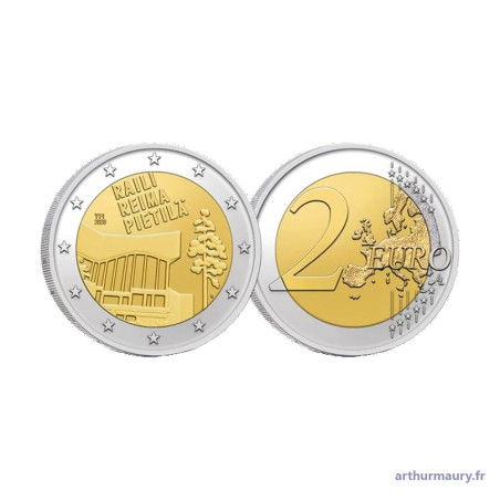 Finlande 2026 - 2 euro commémorative - 2x Coincards - Raili et Reima Pietilä