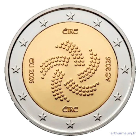 Irlande 2026 - 2 euro commémorative - Présidence de l'Union