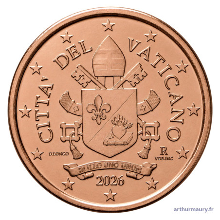 Vatican 2026 - Série BU - série complète Euro