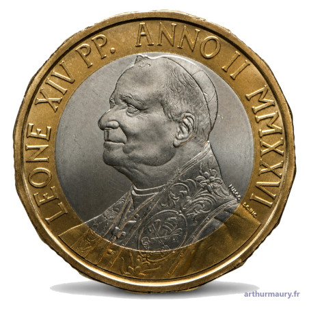 Vatican 2026 - Série BU - Euro Série Complète + 5 euro