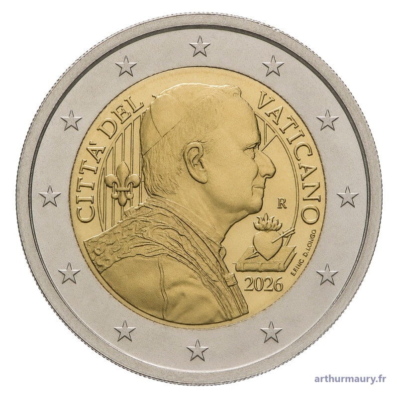 Vatican 2026 - Série BU - Euro Série Complète + 5 euro