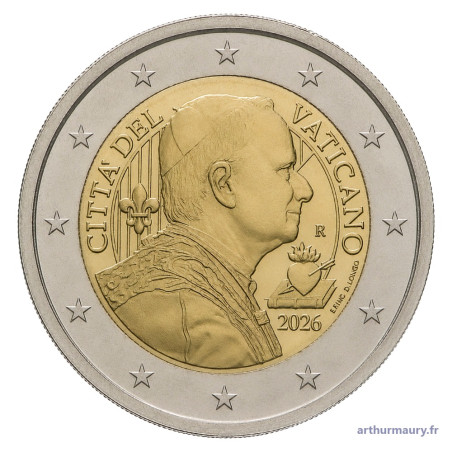 Vatican 2026 - Série BU - Euro Série Complète + 5 euro