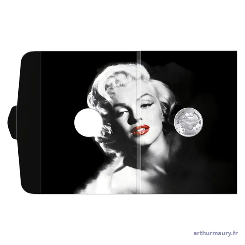 Monnaie de Paris 2026- Pièce de collection - Marilyn Monroe de 10€ Argent