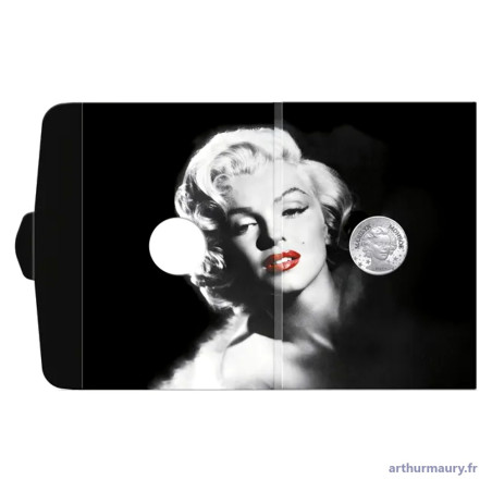 Monnaie de Paris 2026- Pièce de collection - Marilyn Monroe de 10€ Argent