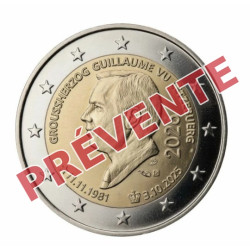 Luxembourg 2026 - 2 euro commémorative - 45e anniversaire & Accession au trône du Grand-Duc Guillaume