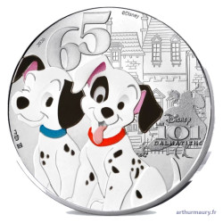 France 2026 - 10 euros - Les 101 Dalmatiens - avers