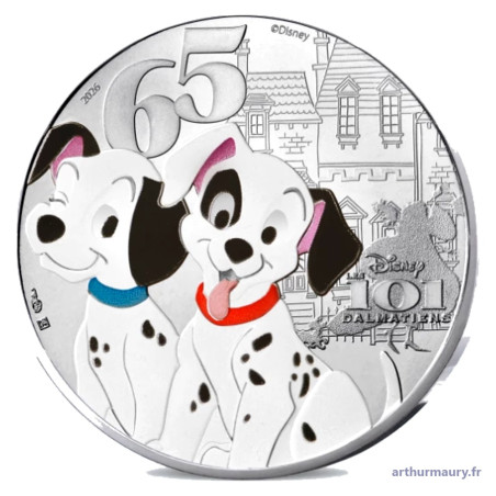 France 2026 - 10 euros - Les 101 Dalmatiens - avers