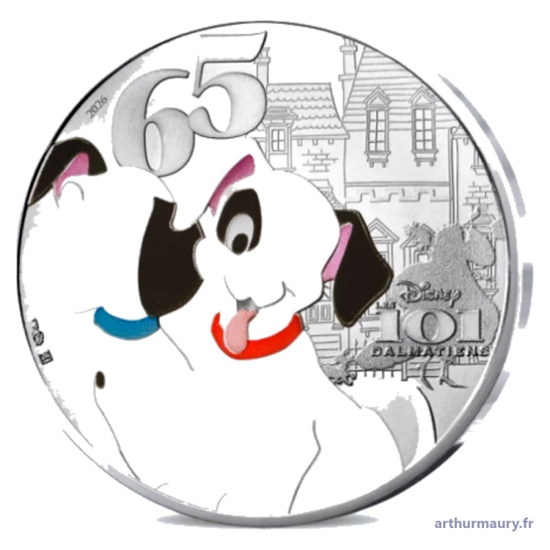 France 2026 - 10 euros - Les 101 Dalmatiens - photo 5