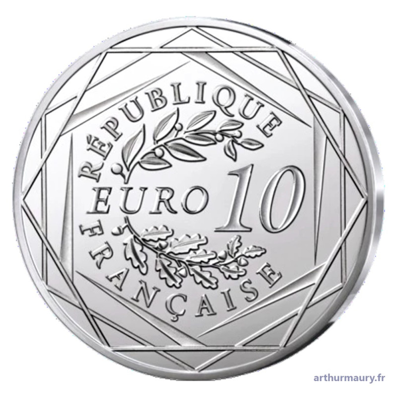 France 2026 - 10 euros Winnie Disney - Paris - revers