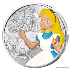 France 2026 - 10 euros - Alice au Pays des Merveilles - avers