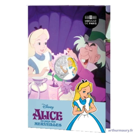 France 2026 - 10 euros - Alice au Pays des Merveilles - photo 3