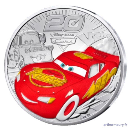 France 2026 - 10 euros - Disney Pixar Cars - avers