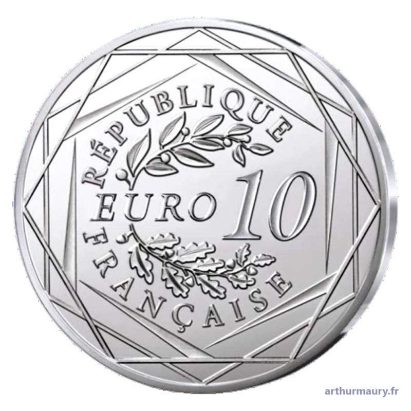 France 2026 - 10 euros - Disney Pixar Cars - revers