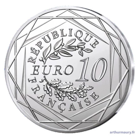 France 2026 - 10 euros - Disney Pixar Cars - revers
