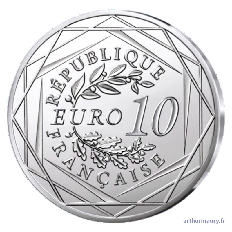 France 2026 - 10 euros - Les 101 Dalmatiens - revers