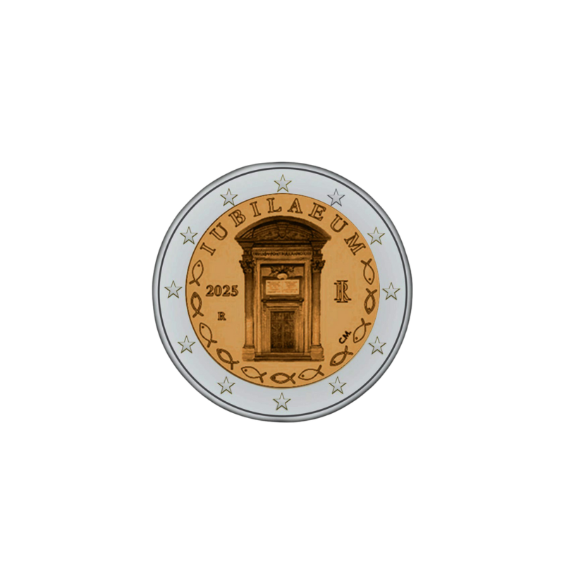 Italie 2025 - 2 euro commémorative - Jubilé - Rouleau de 25 pièces